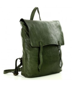 Marco Mazzini Kožený batoh Indiana Jones | zelená