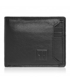 Paolo Peruzzi Pánska kožená peňaženka | čierna
