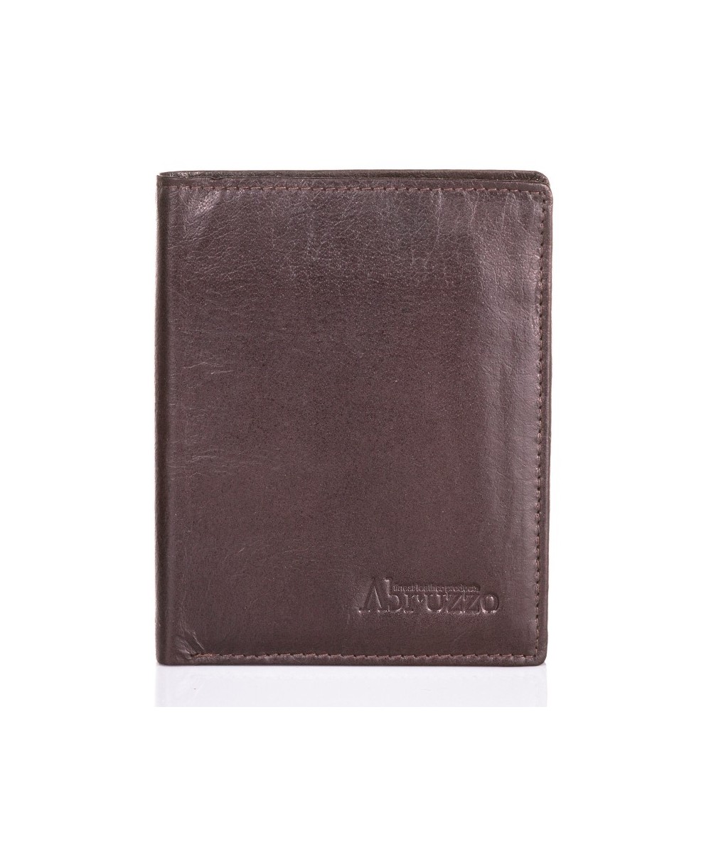 ABRUZZO Pánska kožená peňaženka | hnedá