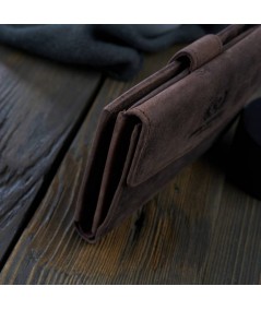 PAOLO PERUZZI Dámska kožená peňaženka Vintage T-35-BR | hnedá