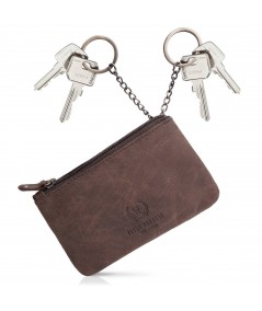 Paolo Peruzzi Dámska kožená peňaženka a puzdro na kľúč ZUP-64-BR | hnedá