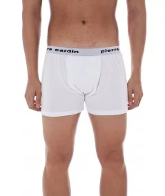 PIERRE CARDIN Pánske boxerky | biela