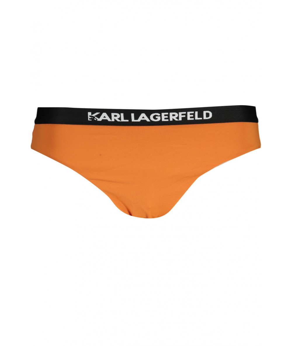 KARL LAGERFELD BEACHWEAR Spodný diel bikín | oranžová