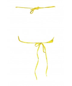 KARL LAGERFELD Horný diel bikín | žltá