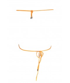 KARL LAGERFELD BEACHWEAR Horný diel bikín | oranžová