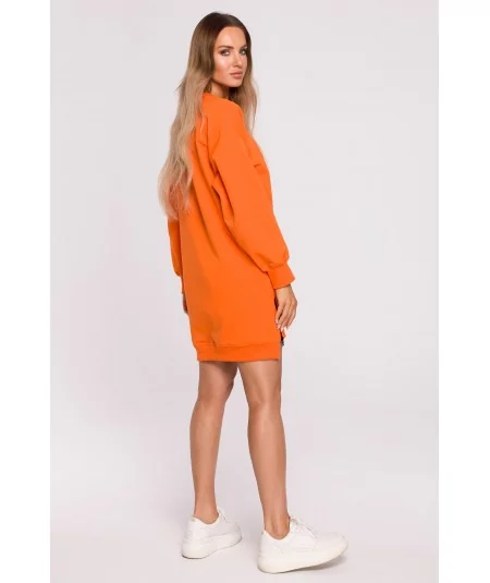 MOE Tunika s dlhým rukávom | oranžová