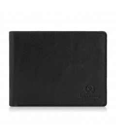 PAOLO PERUZZI Pánska kožená peňaženka s RFID | čierna