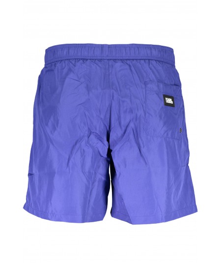 KARL LAGERFELD Plavecké šortky | modrá