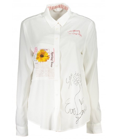DESIGUAL Dámska košeľa | biela