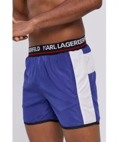 KARL LAGERFELD Plavecké šortky | modrá