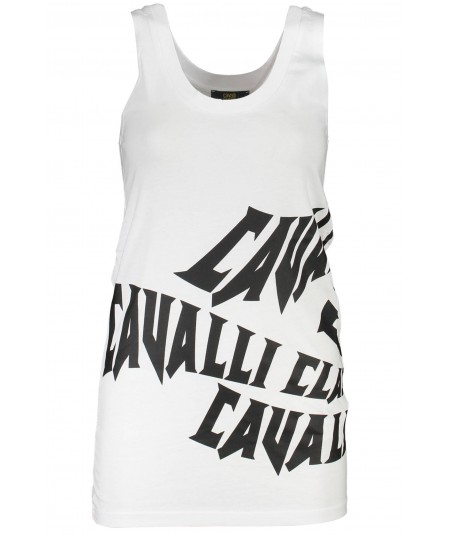 CAVALLI CLASS Dámske dlhé tričko | biela