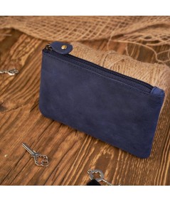Paolo Peruzzi Dámska peňaženka + puzdro na kľúče ZUP-37-DB | modrá
