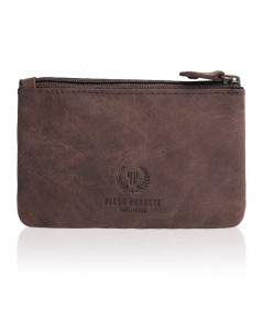 Paolo Peruzzi Dámska kožená peňaženka + puzdro ZUP-36-BR | hnedá