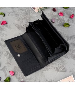 Paolo Peruzzi Dámsky set ľadvinka + peňaženka ZUP-56-BL | čierna