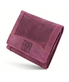 PAOLO PERUZZI Dámska kožená peňaženka Vintage T-70-CHR | ružová