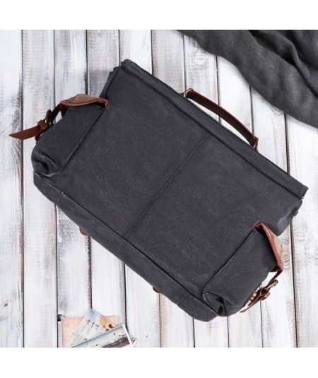 PAOLO PERUZZI Pánsky set batoh + taška na laptop ZUP-93-MC | farebná
