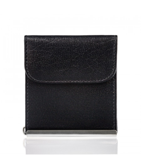 PAOLO PERUZZI Pánska kožená peňaženka T-10-BL | čierna