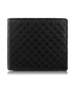 PAOLO PERUZZI Pánska kožená peňaženka AV-06-BL | čierna