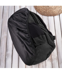 PAOLO PERUZZI Veľký batoh na notebook vodotesný T-102-BL | čierna