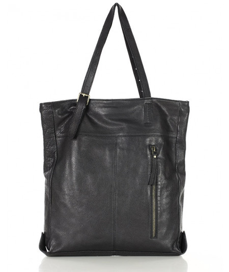 MARCO MAZZINI Shopper taška s vreckami | čierna