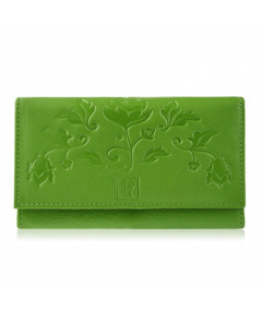 Paolo Peruzzi Kožená peňaženka a kľúčenka ZUP-107-GR | zelená