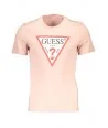 GUESS Pánske tričko | ružová
