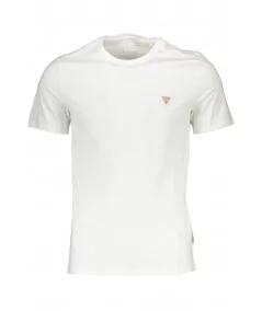 GUESS JEANS Pánske tričko | biela