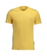 GUESS JEANS Pánske tričko | žltá