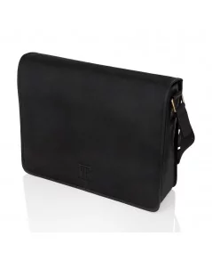 Paolo Peruzzi Pánska súprava taška+peňaženka | čierna