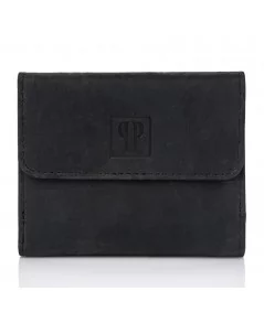 Paolo Peruzzi Dámska darčeková súprava, batoh a peňaženka ZUP-25-BL | čierna