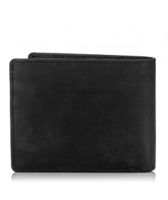 PAOLO PERUZZI Pánska kožená peňaženka s RFID | modrá