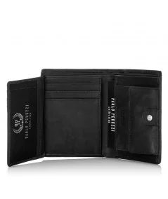 PAOLO PERUZZI Pánska kožená peňaženka RFID | hnedá