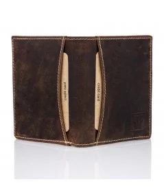 PAOLO PERUZZI Pánska kožená peňaženka | hnedá