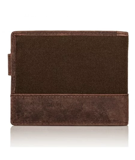 PAOLO PERUZZI Pánska peňaženka RFID | hnedá
