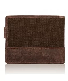 PAOLO PERUZZI Pánska peňaženka RFID | hnedá