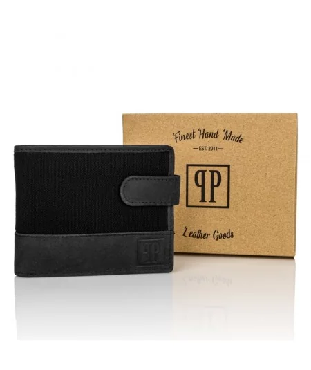 PAOLO PERUZZI Pánska peňaženka RFID | čierna