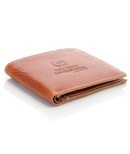 PAOLO PERUZZI Pánska kožená peňaženka ADVENTURE | hnedá
