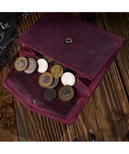PAOLO PERUZZI Dámska kožená peňaženka s RFID | ružová