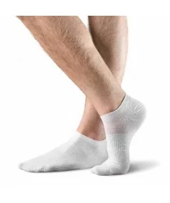 BRODRENE Pánske členkové ponožky 44-46 | biela