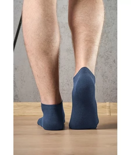 BRODRENE Pánske členkové ponožky 44-46 | jeans