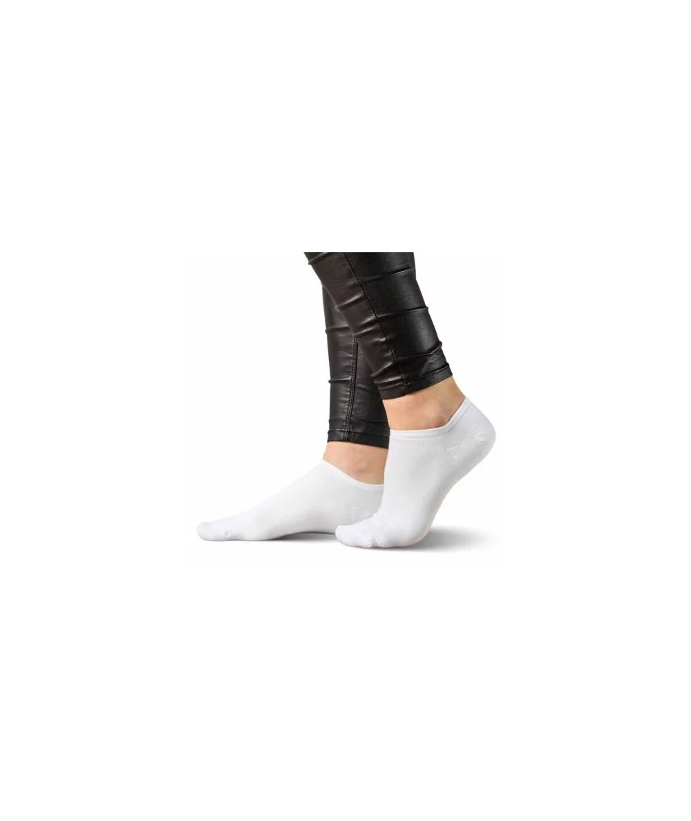 BRODRENE Dámske členkové ponožky 38-40 | biela