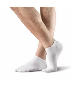BRODRENE Pánske členkové ponožky 41-43 | biela