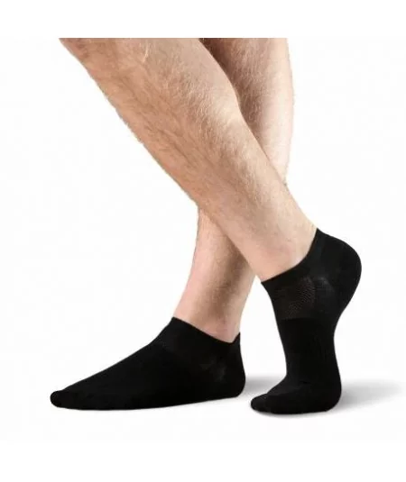BRODRENE Pánske členkové ponožky 41-43 | čierna