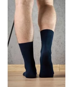 BRODRENE Pánske ponožky 44-46 | tmavomodrá
