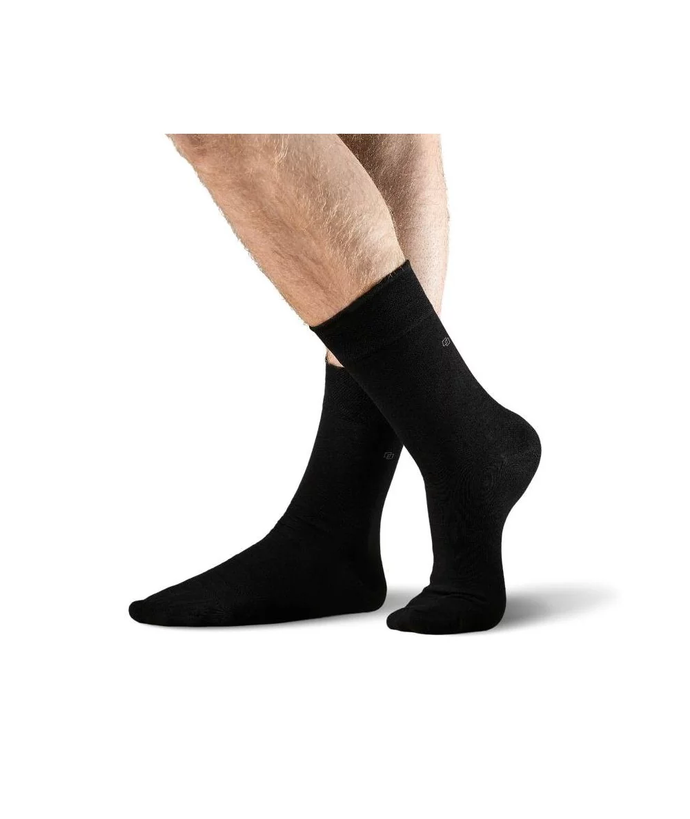 BRODRENE Pánske ponožky 44-46 | čierna
