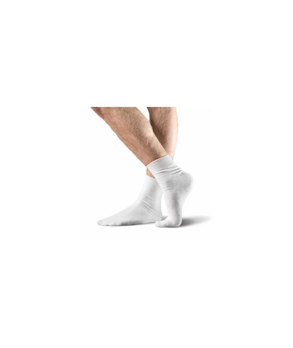 BRODRENE Pánske ponožky 44-46 | biela