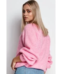 Dámsky pulóver S114 | ružová