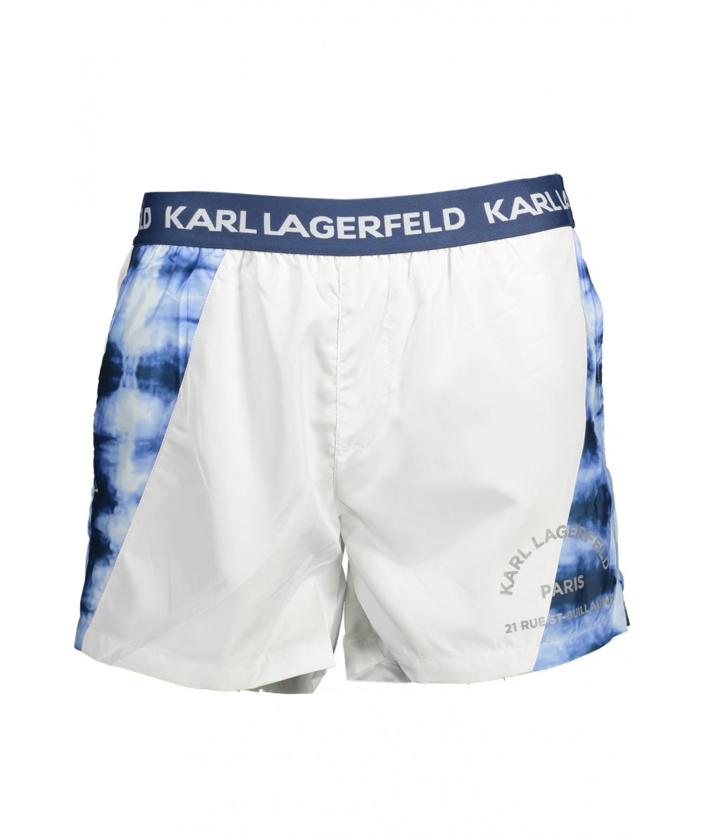 KARL LAGERFELD Pánske plavky | biela
