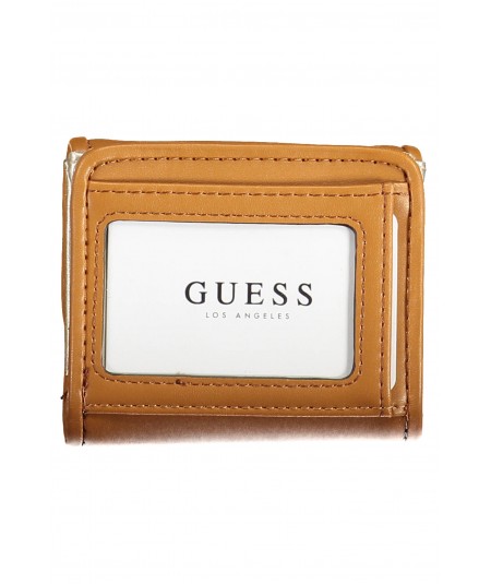GUESS JEANS Dámska peňaženka | hnedá