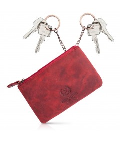 PAOLO PERUZZI Dámska peňaženka + puzdro ZUP-36-RD | červená